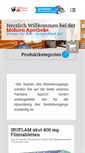 Mobile Screenshot of mohren-apotheke-hofgeismar.de
